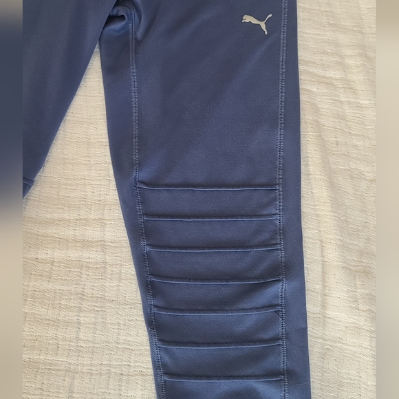 3 for $25 Puma High Rise Indigo Blue Mesh Insert Leggings - Picture 6 of 8